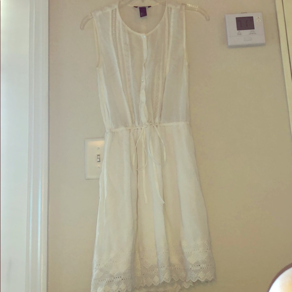 White summer dress